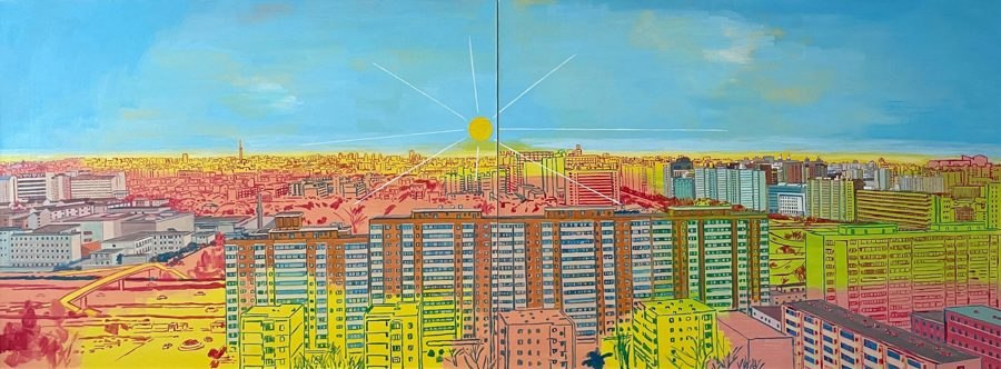 有太阳光芒的城市(双联作)
