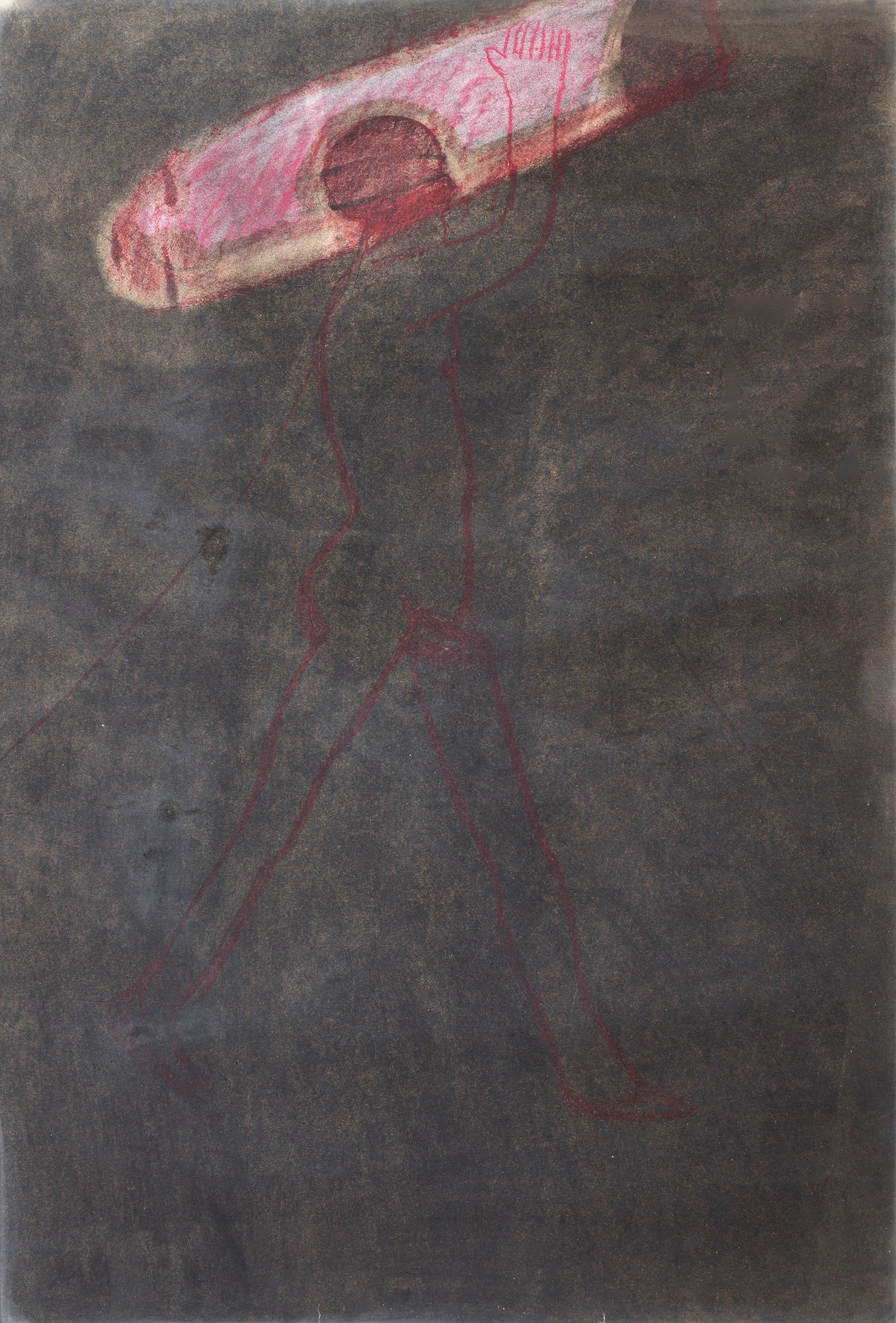 MA KE (b.1970) 扛 Carry it