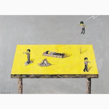 李继开 （B.1975） 小世界——沉睡于漂浮