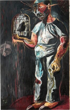 zhang enli 張恩利 | old man and bird 老人與鳥