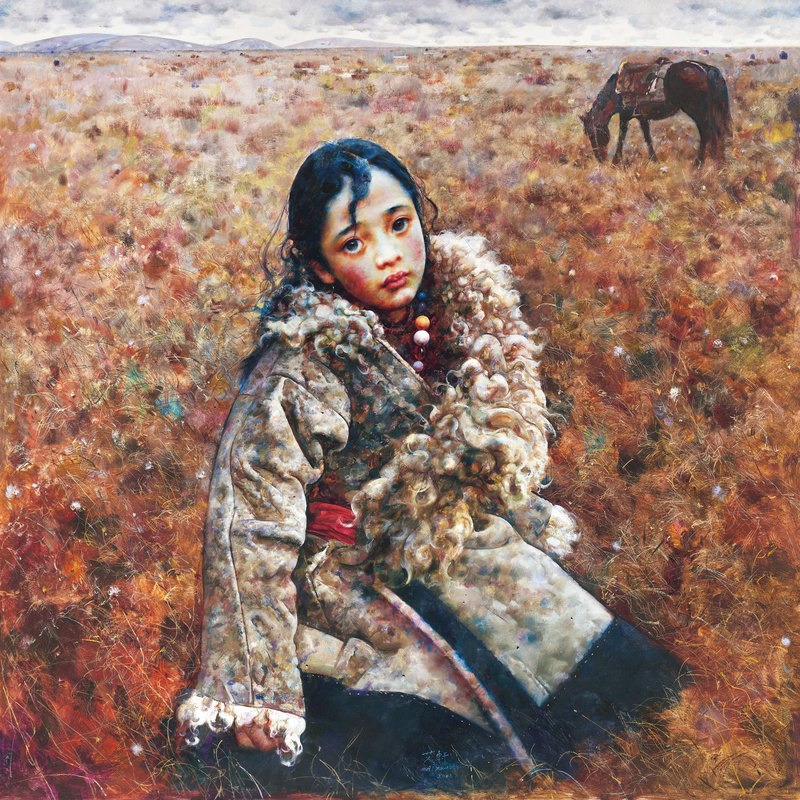 当秋风掠过发梢