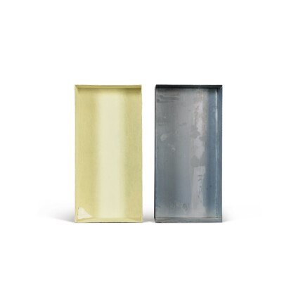 mit schwefel überzogene zinkkiste (sulphur - coated zinc box)