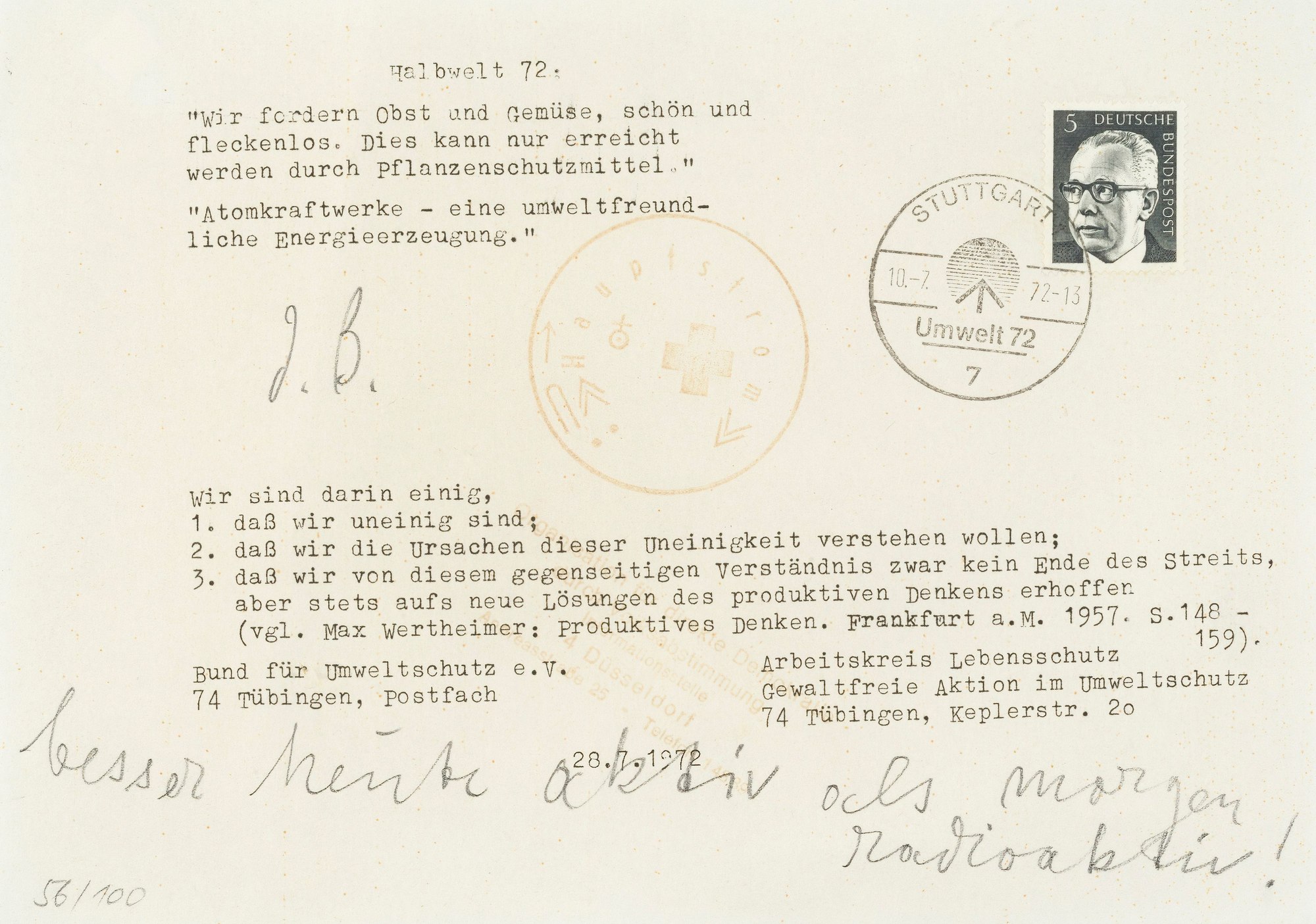 Besser heute aktiv, 1972