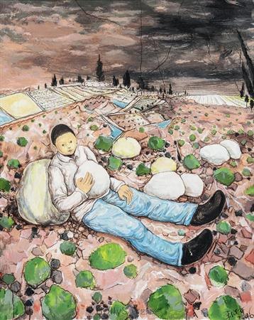 2016年作 黄昏