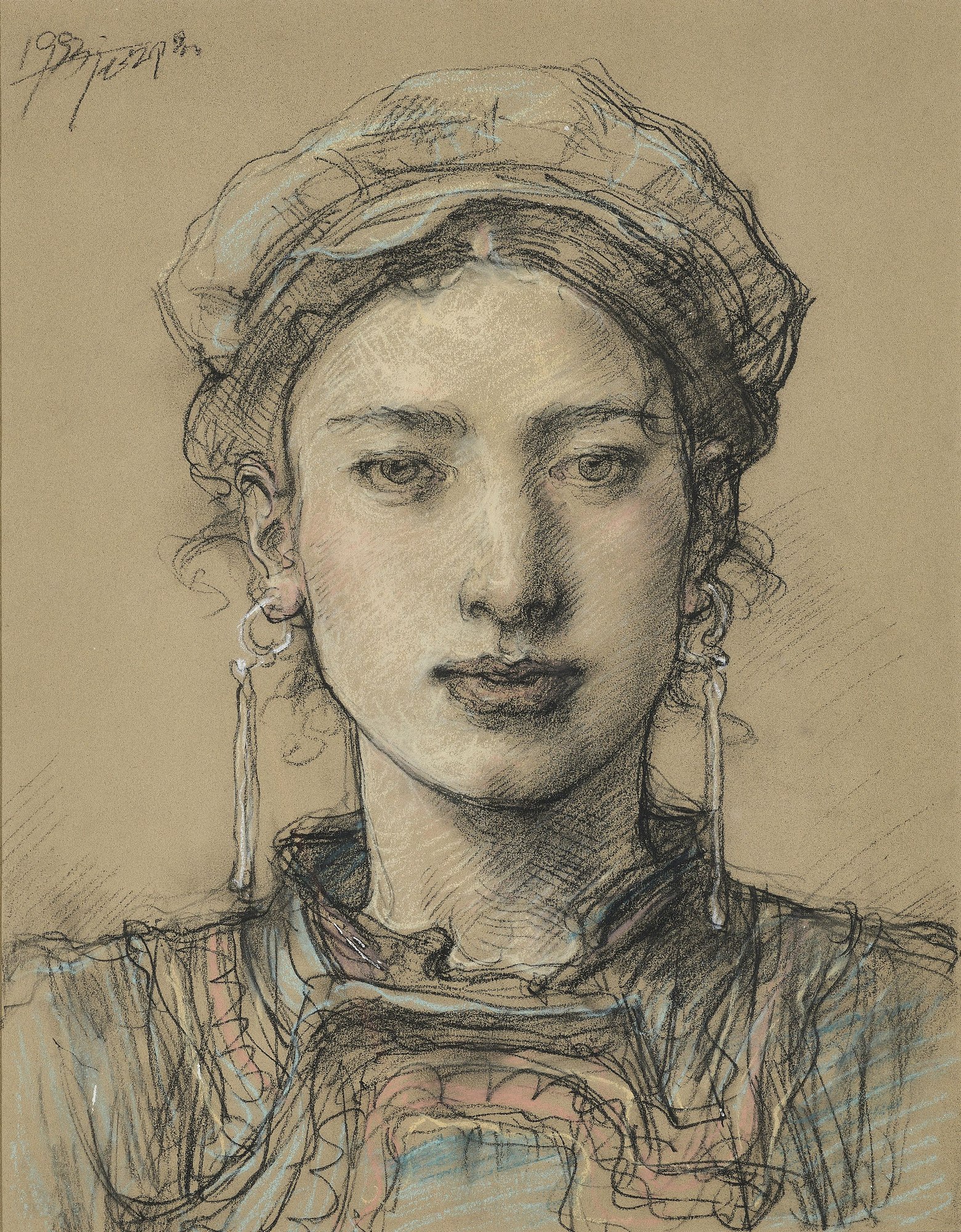Portrait of a Yi Girl 1993