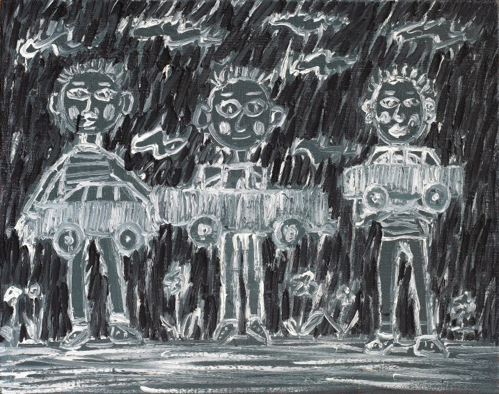 OUYANG CHUN (b.1974) 贪玩不归家 Having Too Much Fun to Return Home