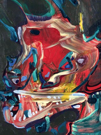 ZHANG JI (b.1993) 闪光的，红色的，龙 Lighting Red Dragon