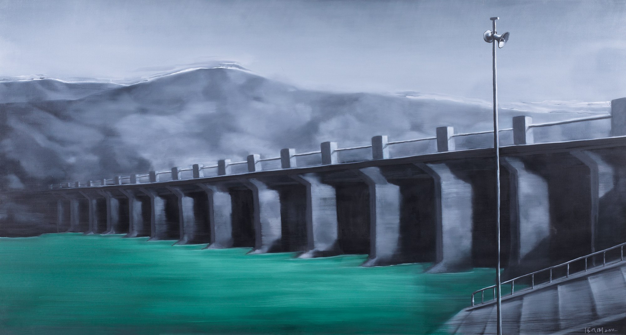ZHANG XIAOGANG (b.1958) 大桥 Bridge