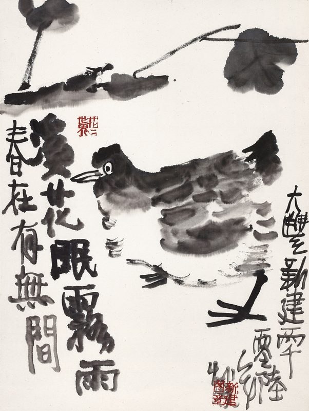 大吉图·溪花眠雾雨
