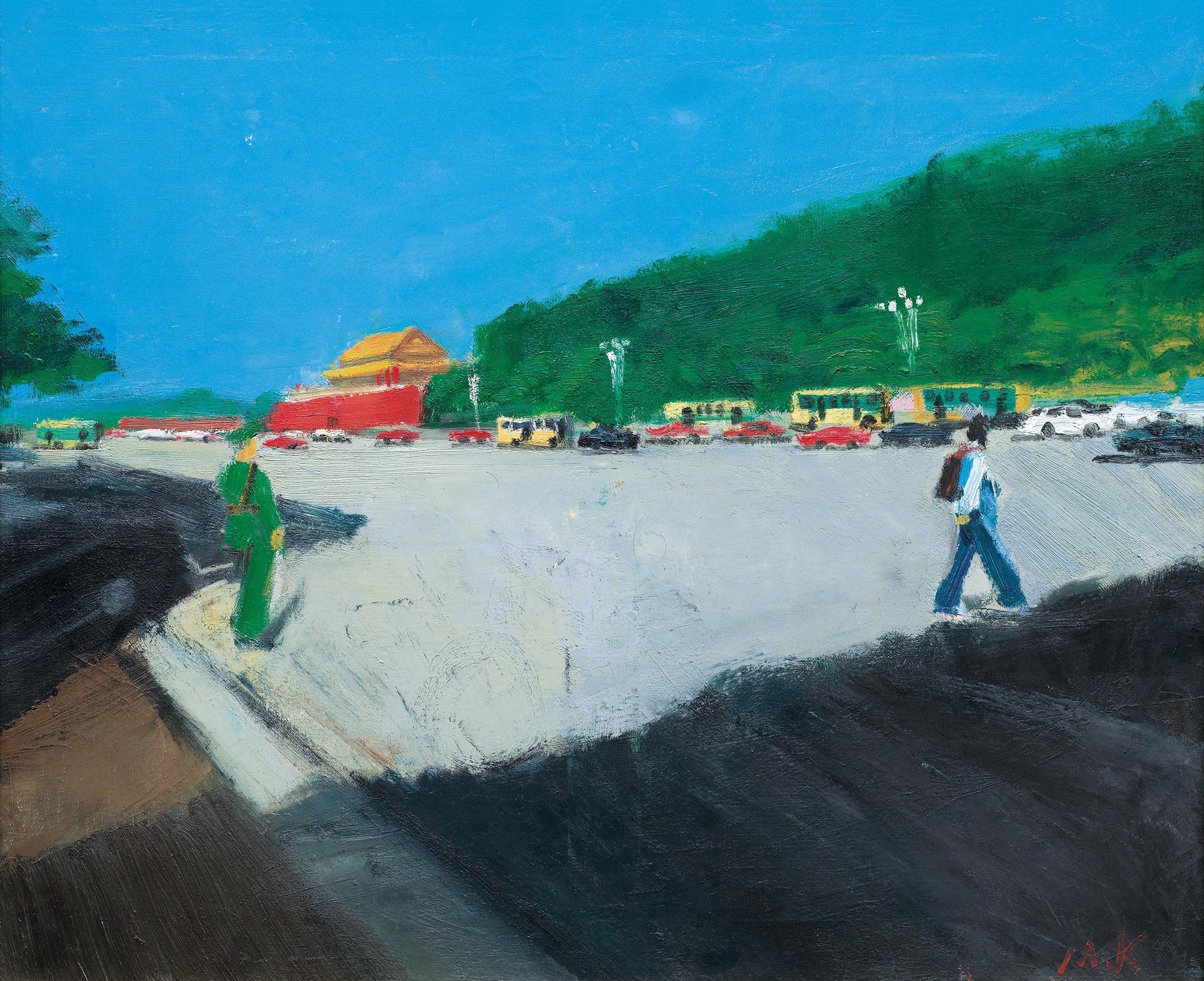 MA KE (b.1970) 北京街景 street of Beijing