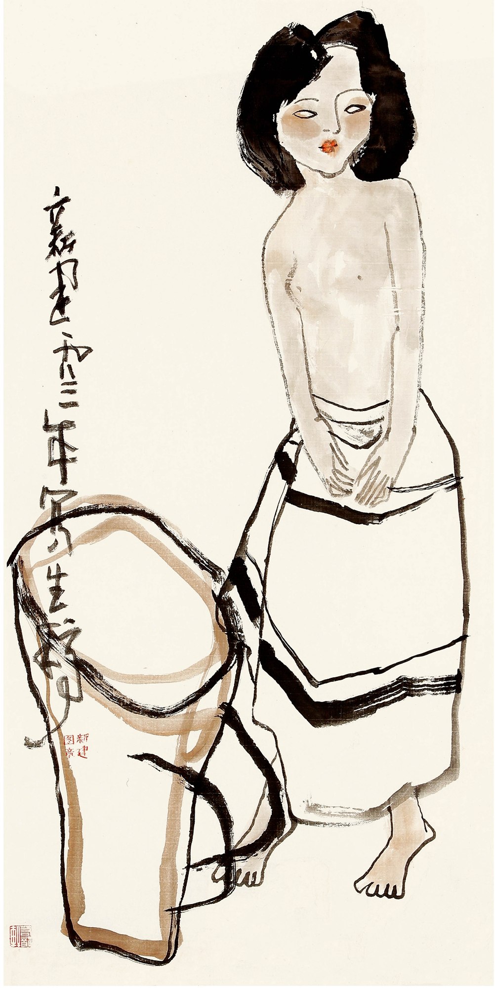 人物写生稿