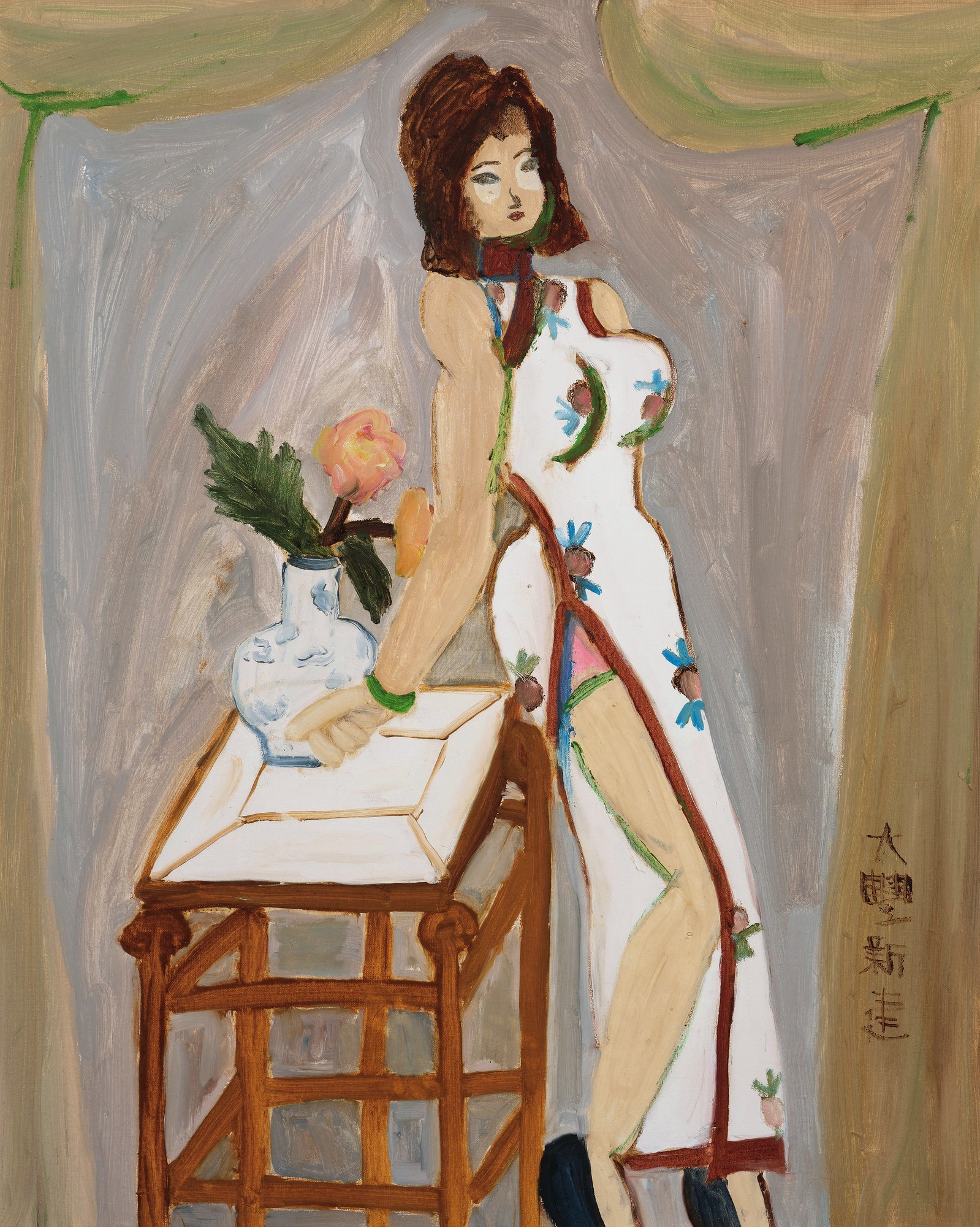 旗袍仕女