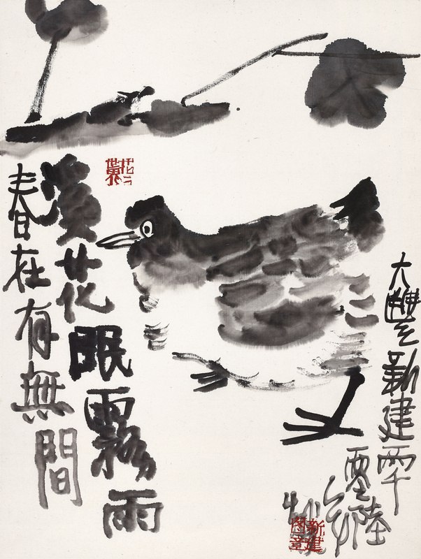 大吉图·溪花眠雾雨