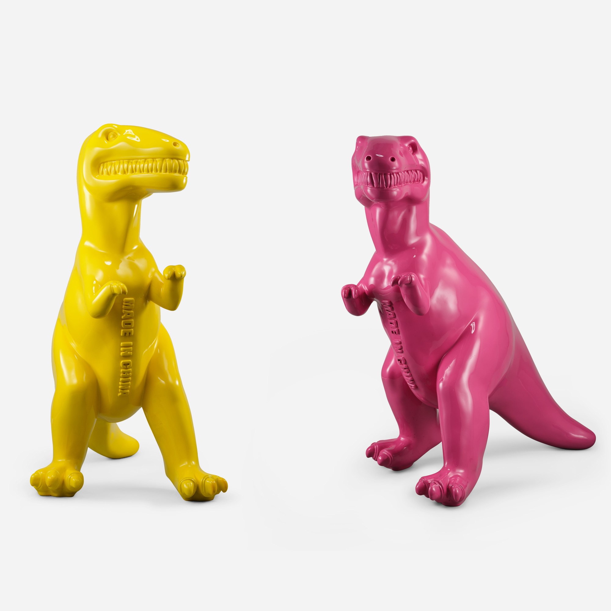 Two works: (i) Made in China (Yellow); (ii) Made in China (Pink)