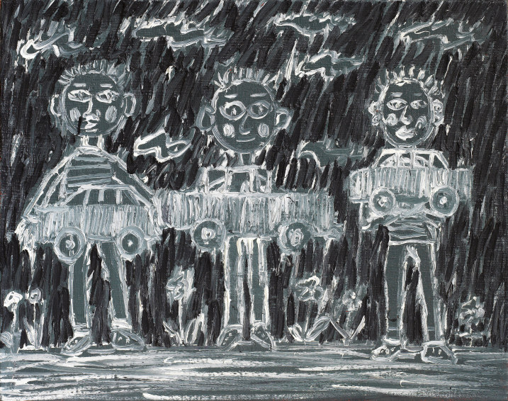 OUYANG CHUN (b.1974) 贪玩不归家 Having Too Much Fun to Return Home