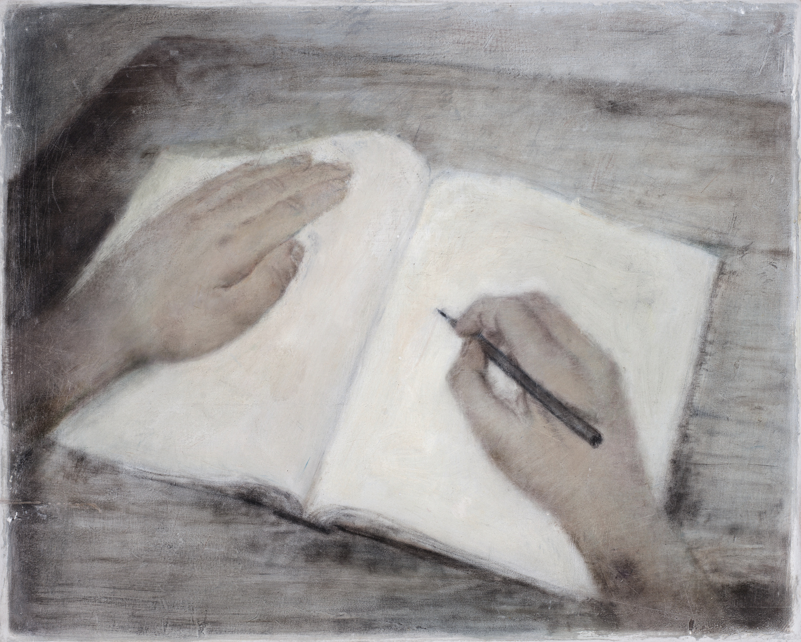 XIA YU (b.1981) 写字 Writing