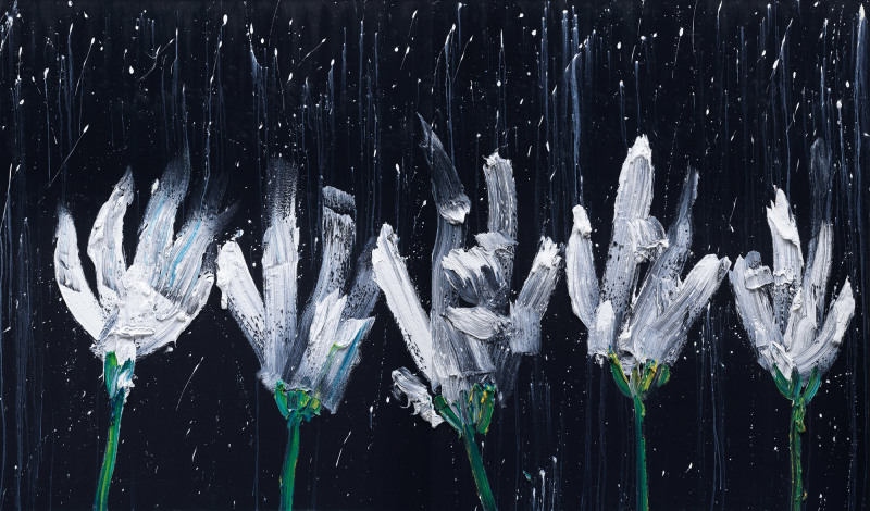 OUYANG CHUN (b.1974) 雪莲花 snow lotus