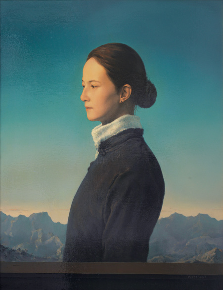PENG SI (b.1980) 北方有佳人 beautiful woman in the north