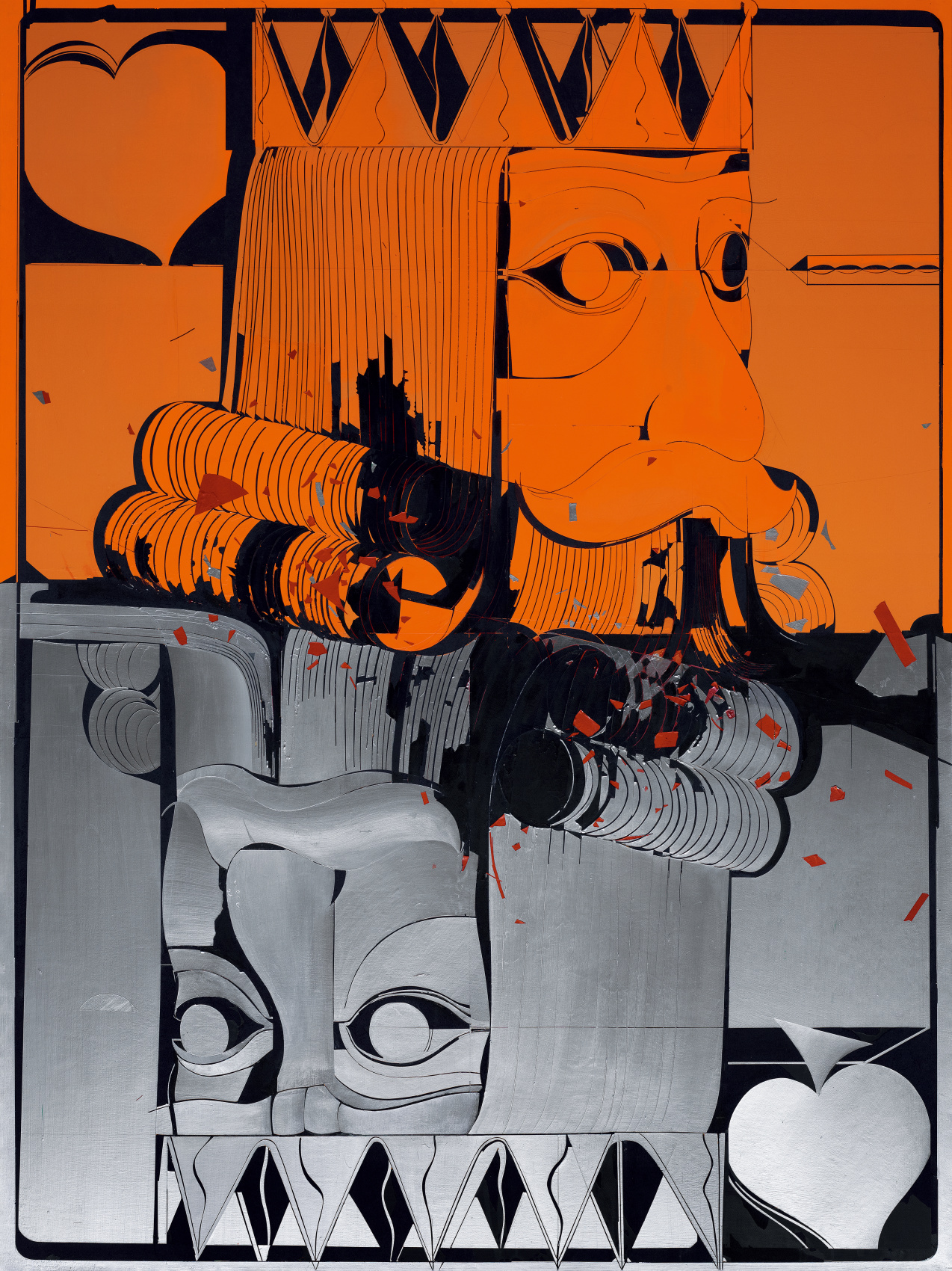 LENG GUANGMIN (b.1986) 两面 Two Face of the King
