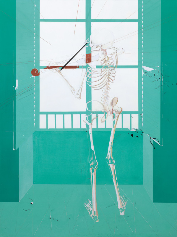 LENG GUANGMIN (b.1986) 窗口的小提琴手 The Violinist at the Window