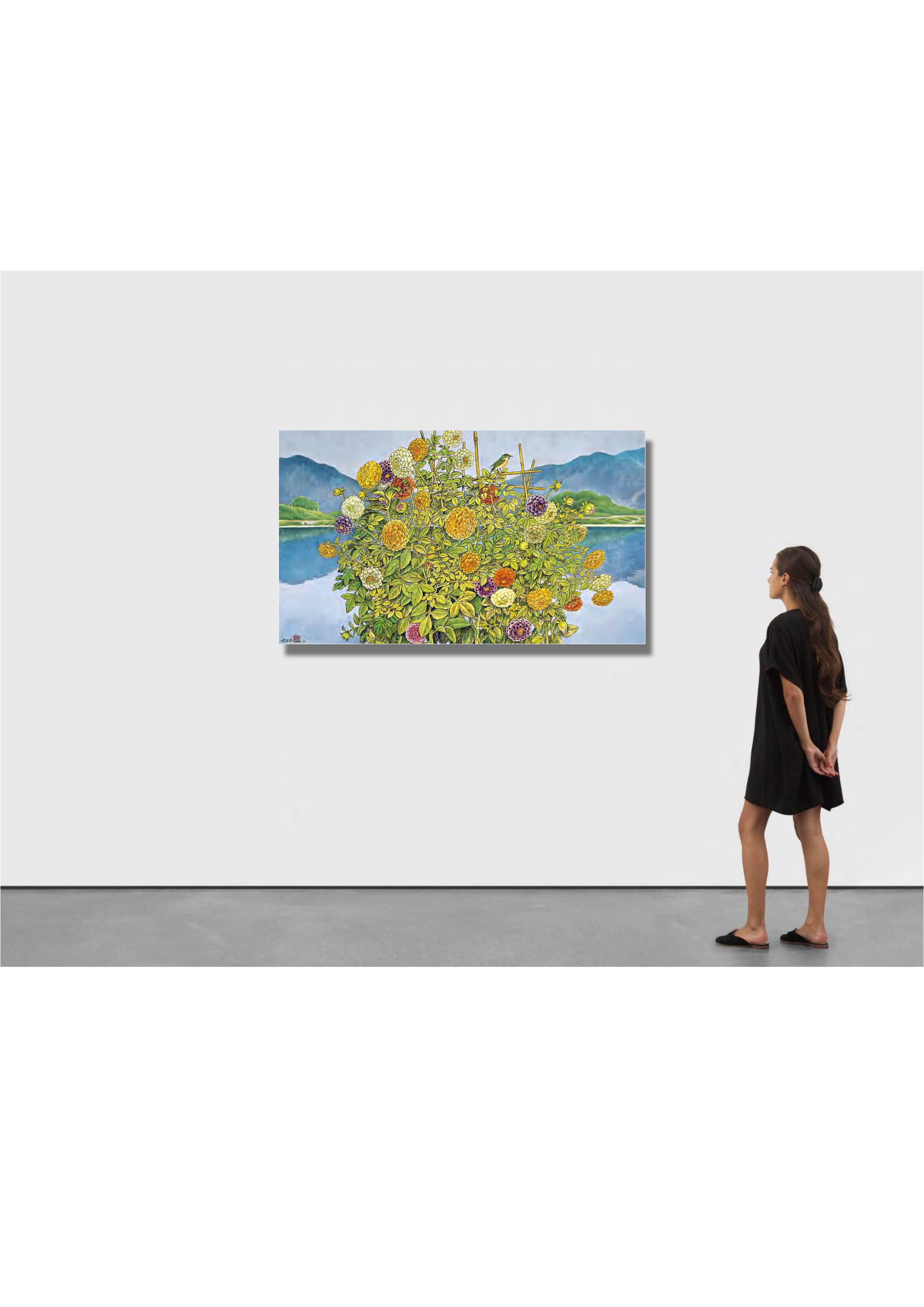 祝大年花谱 永恒芳华 展览现场 ETERNAL BLOSSOM