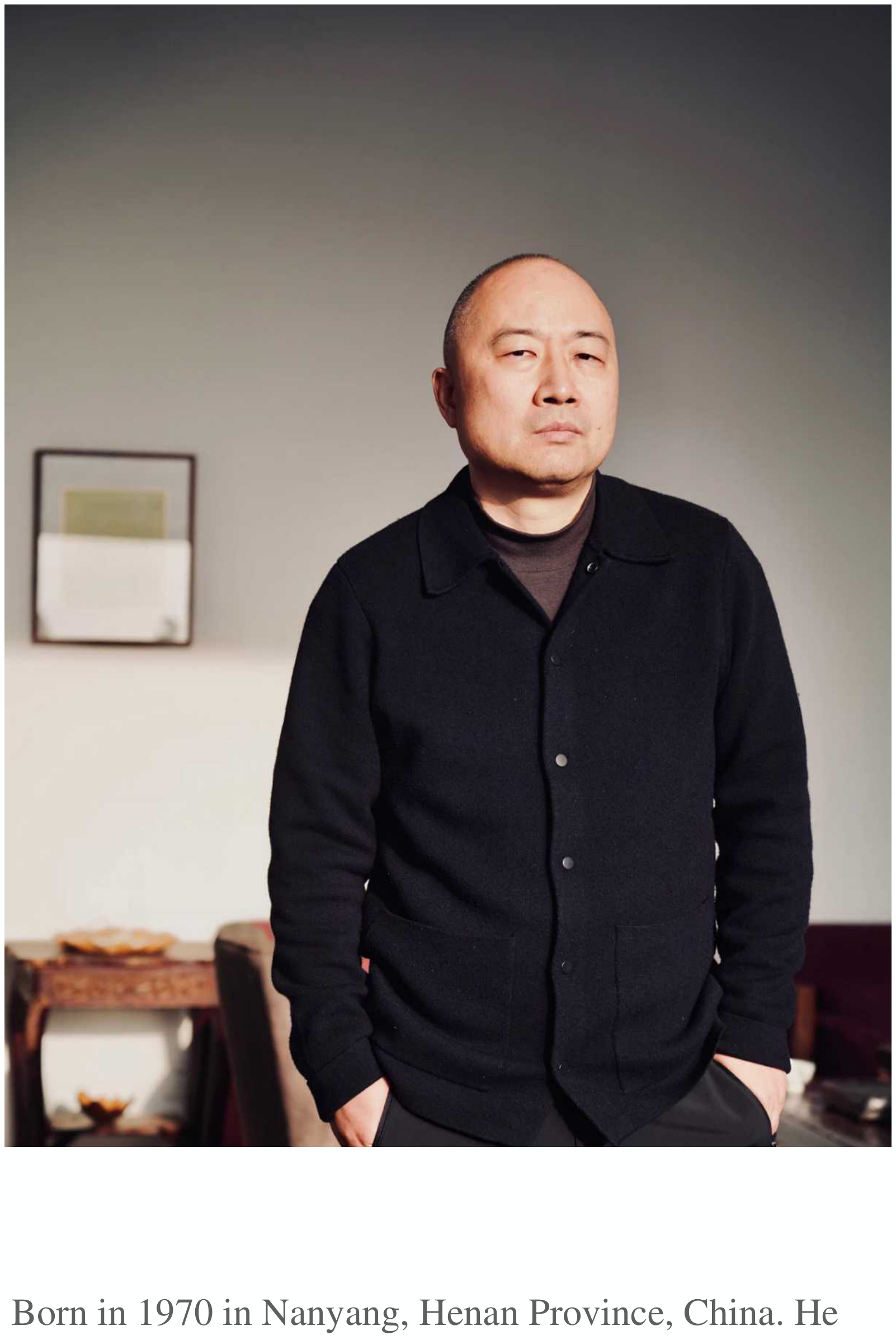 尹朝阳 肖像 Yin Zhaoyang portrait