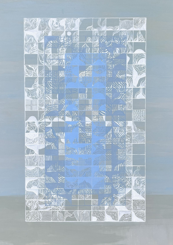 近似无限透明的蓝 展览现场 ALMOST TRANSPARENT BLUE